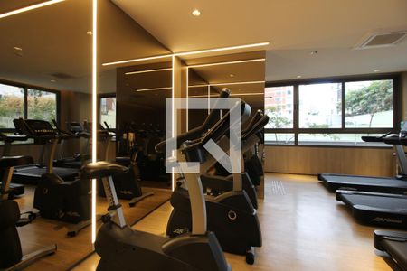 Studio à venda com 27m², 1 quarto e sem vaga Studio à venda com 27m², 1 quarto e sem vagaÁrea comum - Academia