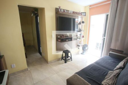 Sala de casa de condomínio à venda com 3 quartos, 87m² em Taquara, Rio de Janeiro