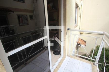 Varanda da Sala de casa de condomínio à venda com 3 quartos, 87m² em Taquara, Rio de Janeiro