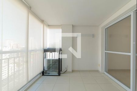 Varanda - Cozinha Integrada de apartamento para alugar com 1 quarto, 38m² em Vila Cordeiro, São Paulo