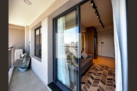 Sacada de apartamento à venda com 1 quarto, 34m² em Santo Amaro, São Paulo