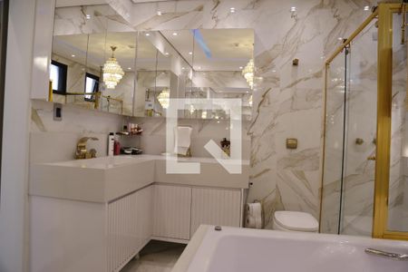 Casa de condomínio à venda com 350m², 3 quartos e 4 vagasBanheiro da Suíte 3