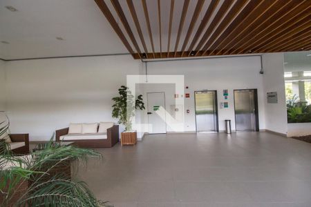 Apartamento à venda com 60m², 2 quartos e 2 vagasHall social