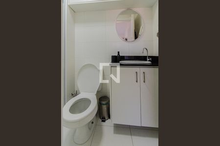 Banheiro do Quarto Suíte de apartamento à venda com 1 quarto, 32m² em Vila Mariana, São Paulo