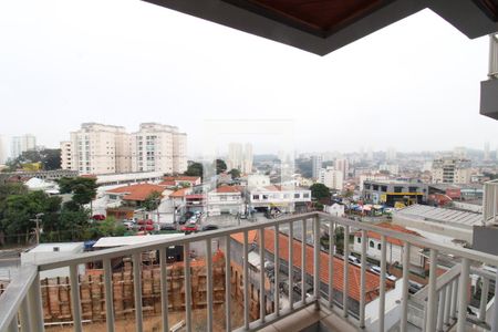 Sala - Varanda de apartamento para alugar com 1 quarto, 35m² em Jardim Paraíso, São Paulo