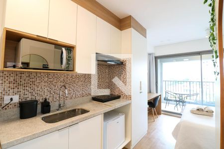 Studio de kitnet/studio para alugar com 1 quarto, 30m² em Indianópolis, São Paulo