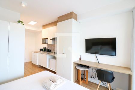 Studio de kitnet/studio para alugar com 1 quarto, 30m² em Indianópolis, São Paulo