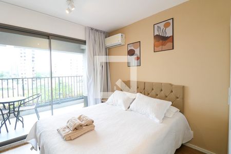 Studio de kitnet/studio para alugar com 1 quarto, 30m² em Indianópolis, São Paulo