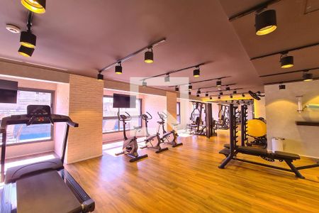 Studio à venda com 28m², 1 quarto e sem vaga Studio à venda com 28m², 1 quarto e sem vagaÁrea comum - Academia