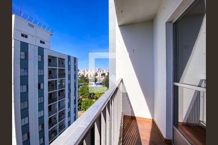 Apartamento à venda com 57m², 2 quartos e 1 vagaVaranda