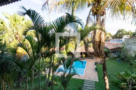 Casa à venda com 640m², 4 quartos e 6 vagasVista davaranda da semi suíte e das suítes 1 e 2