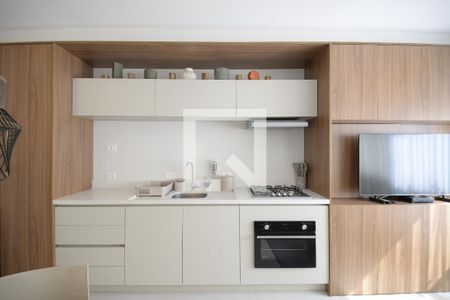 Sala/Cozinha/Serviço de apartamento para alugar com 1 quarto, 40m² em Vila Mariana, São Paulo