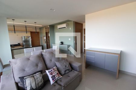 Sala de apartamento para alugar com 3 quartos, 135m² em Jardim Karaíba, Uberlândia