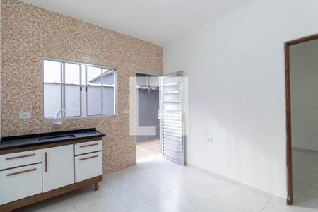 Sala/Cozinha de casa para alugar com 1 quarto, 28m² em Jardim Coimbra, São Paulo