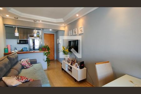 Sala de apartamento para alugar com 2 quartos, 50m² em Santa Maria, São Caetano do Sul