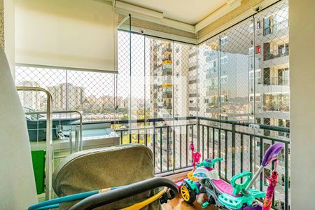 Varanda de apartamento à venda com 2 quartos, 66m² em Instituto de Previdência, São Paulo