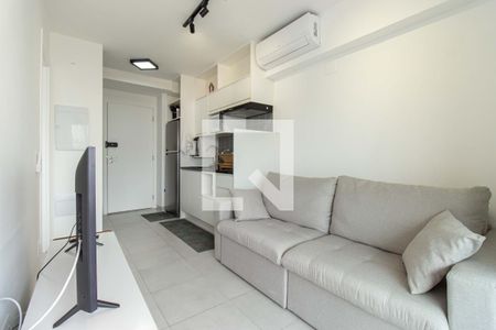 Sala de apartamento à venda com 1 quarto, 37m² em Vila Firmiano Pinto, São Paulo
