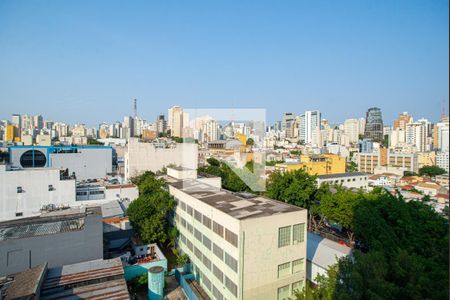 Vista da Varanda da Sala de apartamento para alugar com 1 quarto, 36m² em Bela Vista, São Paulo
