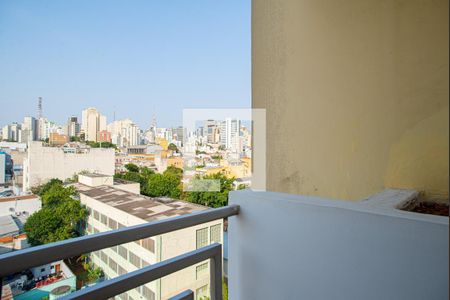 Varanda da Sala de apartamento para alugar com 1 quarto, 36m² em Bela Vista, São Paulo