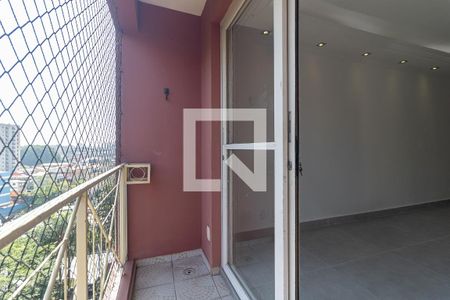 Varanda da Sala de apartamento para alugar com 3 quartos, 63m² em Jardim São Savério, São Paulo