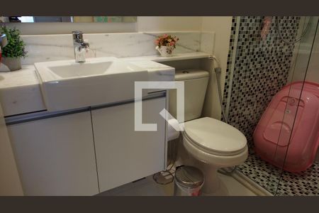 Apartamento à venda com 131m², 3 quartos e 2 vagasBanheiro da Suíte 3