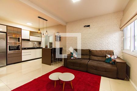 Sala de casa de condomínio para alugar com 3 quartos, 110m² em Niterói, Canoas