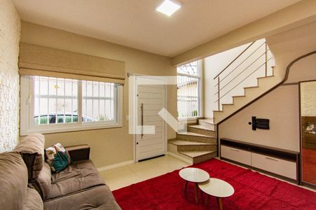 Sala de casa de condomínio para alugar com 3 quartos, 110m² em Niterói, Canoas