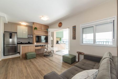 Sala de apartamento para alugar com 1 quarto, 65m² em Vila Cordeiro, São Paulo