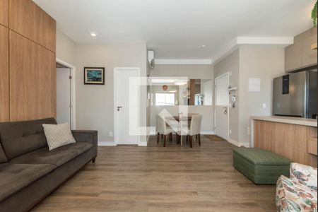 Sala de apartamento para alugar com 1 quarto, 65m² em Vila Cordeiro, São Paulo