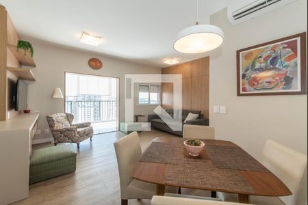 Sala de apartamento para alugar com 1 quarto, 65m² em Vila Cordeiro, São Paulo