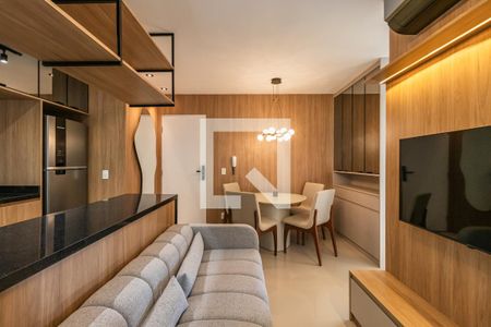 Sala de apartamento para alugar com 2 quartos, 52m² em Alphaville Empresarial, Barueri