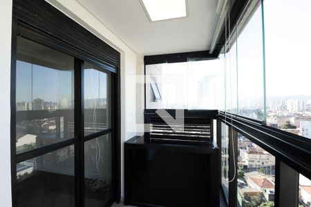 Varanda da Sala de apartamento para alugar com 2 quartos, 57m² em Vila Ester (zona Norte), São Paulo
