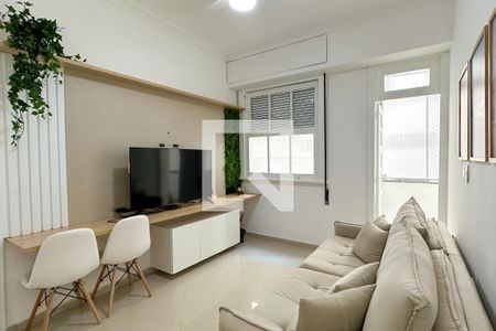 Sala de apartamento para alugar com 1 quarto, 49m² em Copacabana, Rio de Janeiro