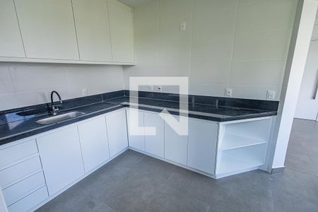 Cozinha de apartamento à venda com 3 quartos, 97m² em Liberdade, Belo Horizonte