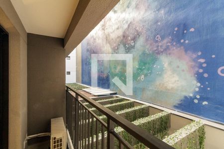 Studio para alugar com 24m², 1 quarto e sem vagaVaranda