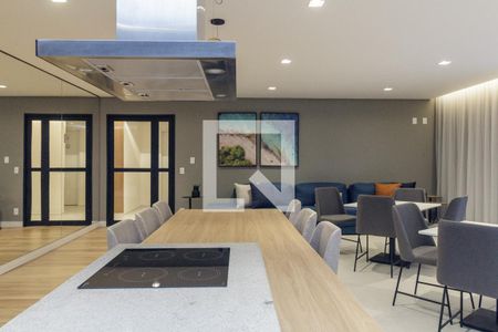 Studio para alugar com 24m², 1 quarto e sem vagaÁrea comum - Salão de festas