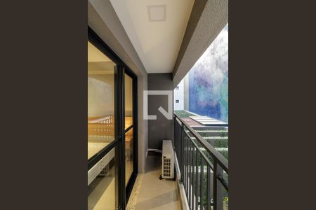 Studio para alugar com 24m², 1 quarto e sem vagaVaranda