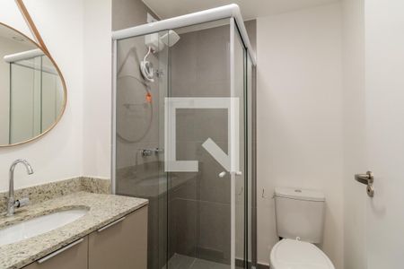 Studio para alugar com 24m², 1 quarto e sem vagaBanheiro