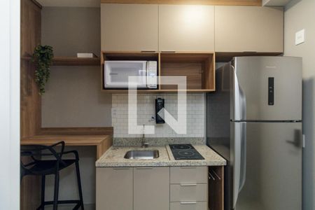 Studio para alugar com 24m², 1 quarto e sem vagaCozinha