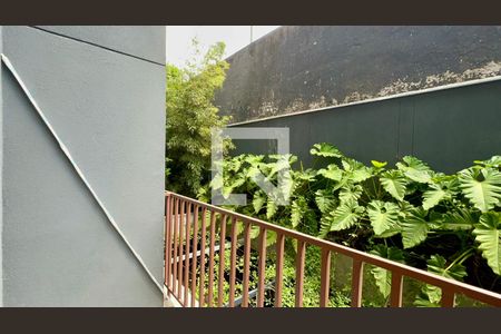 Varanda da Sala de kitnet/studio à venda com 1 quarto, 40m² em Jardim das Bandeiras, São Paulo