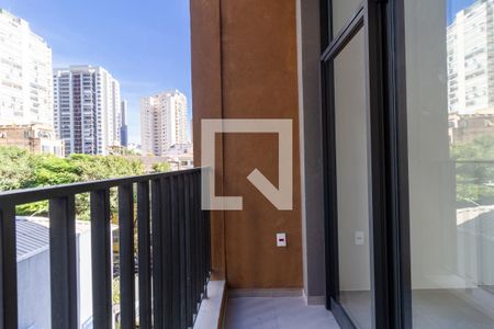 Vista da Varanda de kitnet/studio para alugar com 1 quarto, 21m² em Perdizes, São Paulo