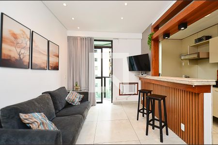 Sala Ambientes de apartamento para alugar com 1 quarto, 44m² em Savassi, Belo Horizonte