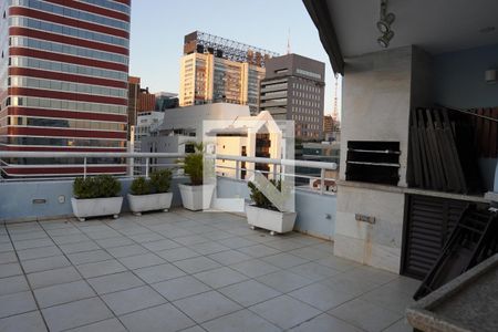 Apartamento à venda com 42m², 1 quarto e 1 vagaChurrasqueira