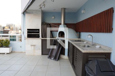 Apartamento à venda com 42m², 1 quarto e 1 vagaChurrasqueira