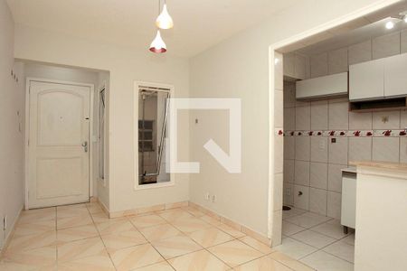Sala de apartamento à venda com 1 quarto, 58m² em Auxiliadora, Porto Alegre
