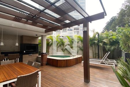 Apartamento à venda com 50m², 1 quarto e 1 vagaChurrasqueira