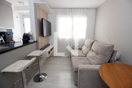 Sala de apartamento para alugar com 2 quartos, 40m² em Jardim Taboão, São Paulo
