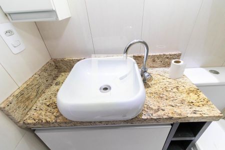 Apartamento à venda com 56m², 2 quartos e 1 vaga Apartamento à venda com 56m², 2 quartos e 1 vagaBanheiro - torneira