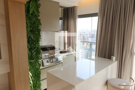 Apartamento à venda com 74m², 1 quarto e 1 vagaVaranda