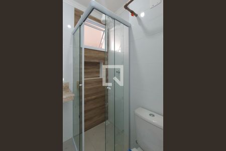 Banheiro da Suíte de apartamento para alugar com 1 quarto, 28m² em Vila Paulicéia, São Paulo